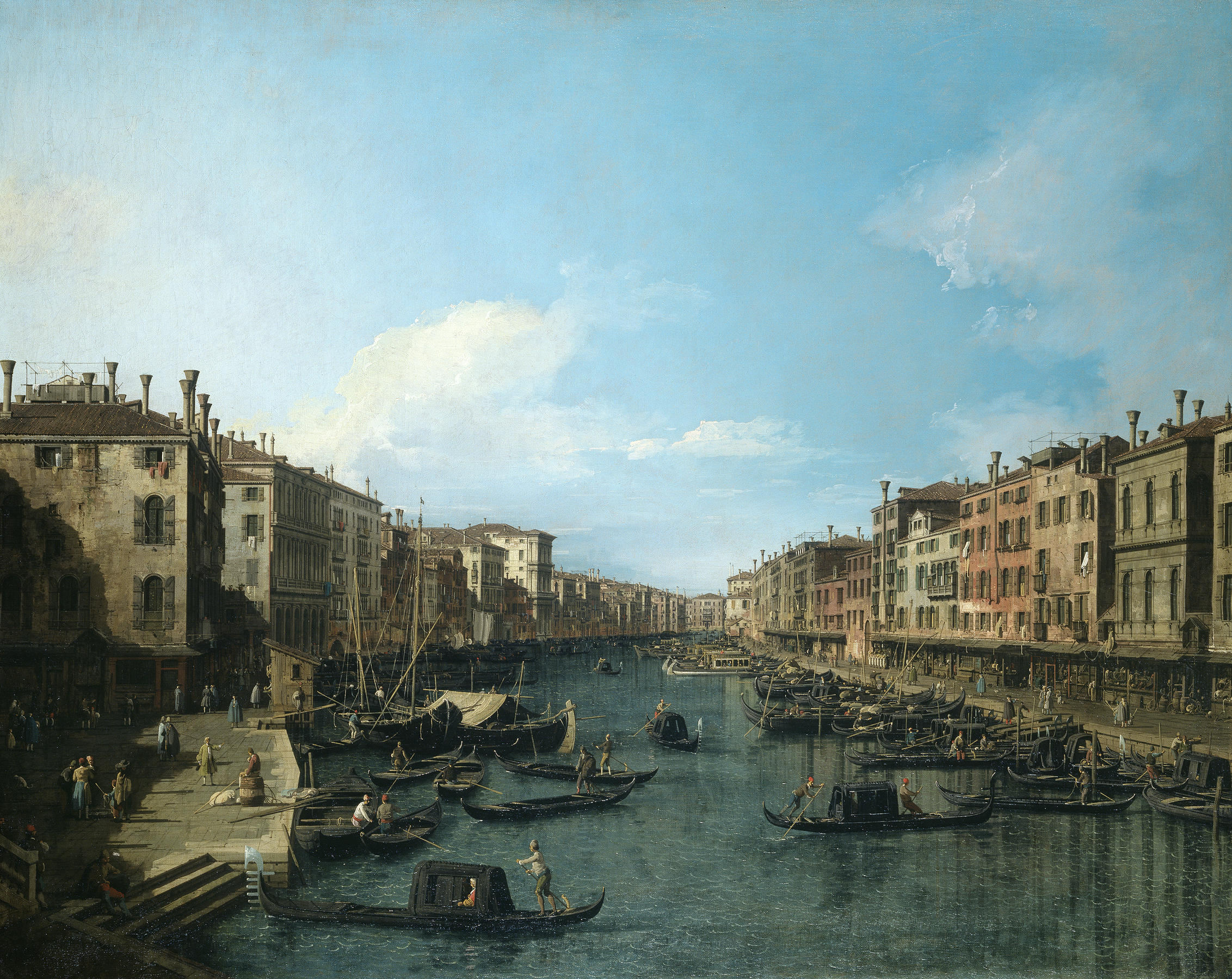 Canal Grande · Antonio Canal (Il Canaletto) · Stiftung Sammlung E.G. Bührle